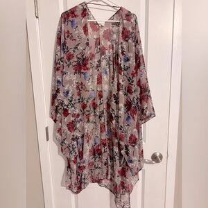 Floral Sheer Kimono